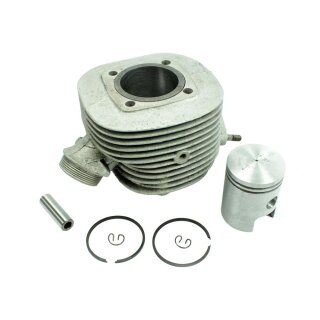 Simson Zylinder DDR geschliffen Tuning auf 63ccm Kolben 45mm KR51/1 Schwalbe Duo Star Habicht Motor DDR Qualität optisch kein Tuning erkennbar Standardkolben 2-Ringe