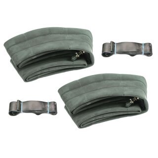 2x Schlauch Felgenband 16" für Simson S51 S70 KR51 Schwalbe S50 Star Sperber Habicht 2,75x16