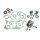 Lager Dichtungen Simmerringe braun Motor Kurbelwelle für Simson S51 SR50 Schwalbe KR51-2 S53 S83 SR80 MS50