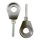 Paar CNC gefräste Kettenspanner Silber für Simson S51 S50 S70 KR51 Schwalbe SR50 S53 S53 Star Sperber Habicht SR2  Kette