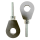 Paar CNC gefräste Kettenspanner Silber für Simson S51 S50 S70 KR51 Schwalbe SR50 S53 S53 Star Sperber Habicht SR2  Kette