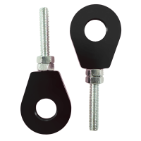 Paar CNC gefräste Kettenspanner Schwarz für Simson S51 S50 S70 KR51 Schwalbe SR50 S53 S53 Star Sperber Habicht SR2  Kette