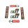 Satz Klebefolie Aufkleber für MZ ETZ251 Seitendeckel Batteriefach Deckel Luftfilter Telegabel