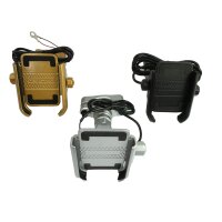 Handyhalterung mit USB Steckdose für Simson S51 S50...