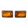Blinker-Paar hinten für Vespa PK50 PK 80 PK125 orange mit E-Prüfzeichen