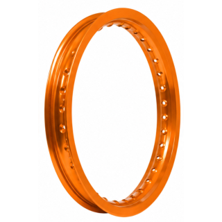Felge 1,5x16 orange Typ II für Simson S51 S70 S53 KR51 Schwalbe S50 Star Sperber Habicht Spatz Duo