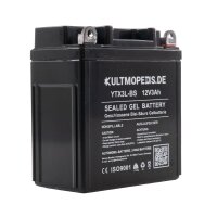 Batterie Gel Akku 12V 3Ah für Vape Zündung für KR51 Schwalbe SR4 Habicht Star Sperber