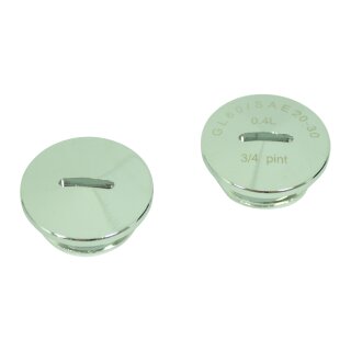 Deckel, Verschluß verchromt Motor, Getriebe für Simson S51 S70 SR50 KR51/2 Schwalbe SR80 S53 S83 Kappen chrom Kupplungsdeckel  Verschlussschrauben