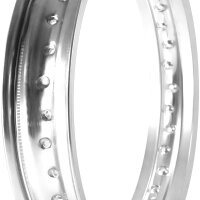 Alufelge poliert, silber 2,50x16, 36-Loch für MZ ETZ 125 150 301 251 hinten Tuning Simson S51 S50 S70 S53 Star Schwalbe