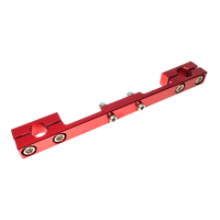 Alu Kennzeichenhalter Rot für Simson S51 S70 S50...