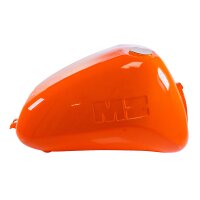 Tank rot / orange glänzend für MZ ETZ251 ETZ301 Kraftstoffbehälter