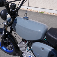 Tank anthrazit grau glänzend für Simson S51 S50...
