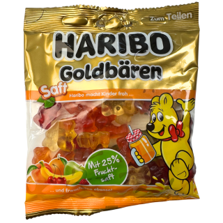 Haribo Goldbären Saft 160g "Danke für Deine Bestellung"