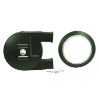 Premium Aluminium Alu Kettenkasten Kettenschutz, schwarz...