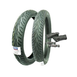 Set Reifen Mitas Touring Force-SC 80/80-16 für Simson S51 S50 S70 S53 Habicht KR51 Schwalbe Sperber 2x 2,75x16 ersetzt MC26 Capri