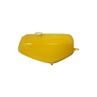 Tank saharabraun gelb für Simson S51 S50 S70 (S53, S83) Kraftstoffbehälter