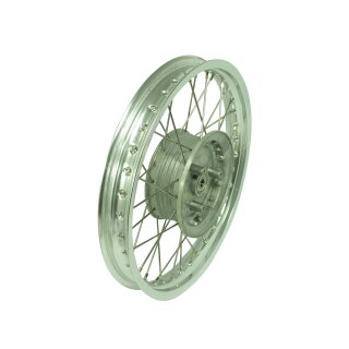 Hinterrad, Speichenrad für MZ TS125 TS150 ES125 ES150 ETS125 ETS150 TS ES ETS 150 125  Speichen Edelstahl, Felge 1,85x18 Alu
