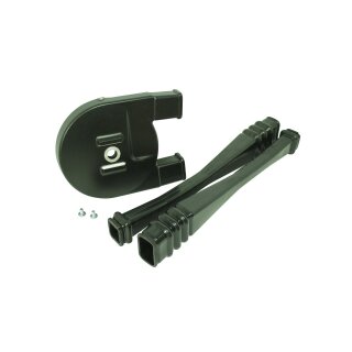 Aluminium Kettenkasten + Kettenschläuche schwarz für Simson S51 S53 S50 S70 KR51-2 Schwalbe