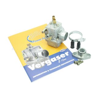 Bing 17 Tuning Vergaser Simson S53 17/15/1105 50 km/h mit Serviceheft