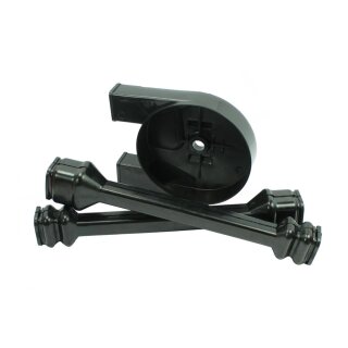 Kettenkasten Kettenschutz mit Kettenschläuchen für Simson SR50 SR80 schwarz XE CE C XGE