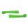 Paar Tuning Hüllen flexibel, grün neon Handhebel Griffe für Simson KR51 Schwalbe Star Sperber Habicht S50 Kupplungshebel Bremshebel