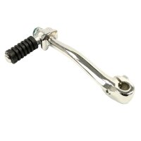 Chrome Plated Kickstarter Lever With Rubber - Fits Simson S51, S50, S70, Enduro