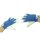 Simson Handschuhe Lederhandschuhe weiß/blau