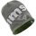 Simson Beanie Mütze zweifarbig grau / oliv weiß schwarz für Fahrer von S50 S51 KR51 Schwalbe Star Sperber Habicht SR1 SR2 Geschenk Wintermütze Wendemütze