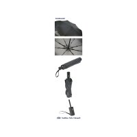 Simson Regenschirm Taschenschirm in schwarz mit...