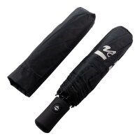 Simson Regenschirm Taschenschirm in schwarz mit weißem Motiv