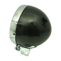 Scheinwerfer Kugellampe komplett, Gehäuse Fassung Chromring für Simson S50, auch S51 S70 E Enduro