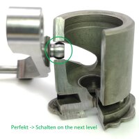 Tuning CNC Schwenkhebel + Schaltgabel Schaltarm Schaltung im Motor, aktuelle Getriebe für Simson S51 SD50 MS50 SR50 S70 S53 SR80 KR51/2 Schwalbe