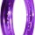 Alufelge poliert, lila eloxiert 2,50x16, 36-Loch für MZ ETZ 125 150 301 251 hinten und extrem Tuning Simson S51 S50 S70 S53 Star Schwalbe Felge