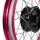 Speichenrad, Felge pink, neon rosa, schwarze Nabe 1,85x16 für Simson S51 KR50 KR51 Schwalbe S50 Star Sperber Spatz Habicht Duo
