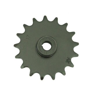 Abtriebskettenrad Ritzel 17 Zähne für Simson SR1 SR2 SR4 Spatz KR50 Soemtron Motor