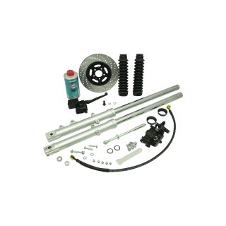 Umbau Set 2 Scheibenbremse 220mm für Simson S51 S50 S70 S53 S83 Bremszange inkl Hauptbremszylinder