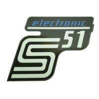 Simson Aufkleber "electronic" S51 Elektronik...