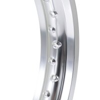 Felge 3,00x18 Alu silber eloxiert poliert für MZ TS...