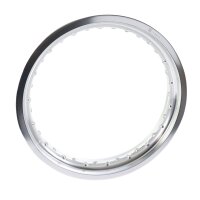Felge 3,00x18 Alu silber eloxiert poliert für MZ TS ES ETS 125 150 ETZ 125 150 250 vorn 36-Loch Tuning