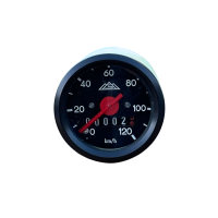 Tachometer für Simson S51 S50 S70 120 km/h MMB Tacho schwarz 48mm mit Beleuchtung