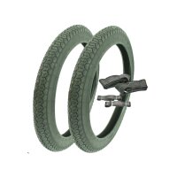 Set Reifen Mitas B8 für Simson Mofa Anhänger...