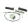 Set Armatur Wickelgasgriff grau, Aluminium Griffe Bowdenzug Lenker rechts für Simson SR4-2 Star, SR4-3 Sperber, SR4-4 Habicht Klemmstück