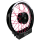 Felge 2,15x16 breit schwarz + Nabe mit Speichen pink für Simson S51 S50 S53 Spatz Star Star Sperber Habicht KR51 Schwalbe Duo