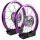 B-Ware Felgen Set06 - 2 x 1,5 Alu lila - Edelstahlspeichen - Trommel silber
