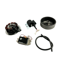 5 tlg. 12V Zündmeister Zündung für Simson S51 S53 S83 S70 S50 KR51/2 Schwalbe SR50 MS50 Sperber Habicht Motor Lichtmaschine 100W Elektronikzündung