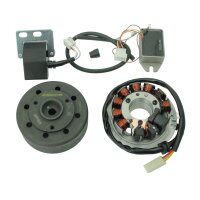 5 tlg. 12V Zündmeister Zündung für Simson S51 S53 S83 S70 S50 KR51/2 Schwalbe SR50 MS50 Sperber Habicht Motor Lichtmaschine 100W Elektronikzündung