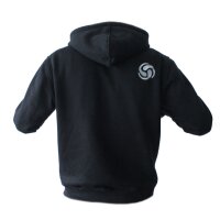 Simson Sweatjacke Strickjacke wie Kapuzenpullover Hoodie Größe S S51 S50 KR51 Schwalbe Star Wirbellogo Stick Zipp Kaputzenjacke  Geschenk schwarz-blau