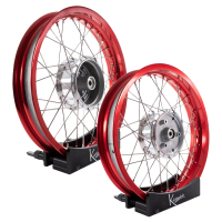 B-Ware Felgen Set20 - 2,50 + 2,15 Alu rot -...