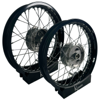 B-Ware Felgen Set25 - 2 x 2,15 Alu schwarz -...