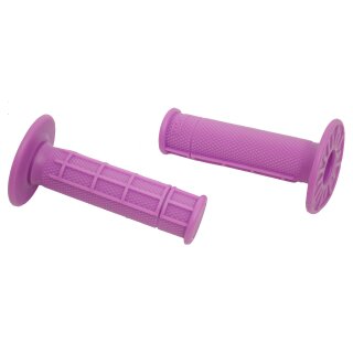 ProTaper Lenkergriffe Griffgummis Waffle Neon Purple Tuning Cross Racing für Simson S51 S53 S83 MZ ETZ TS ETS 125 150 250 lila